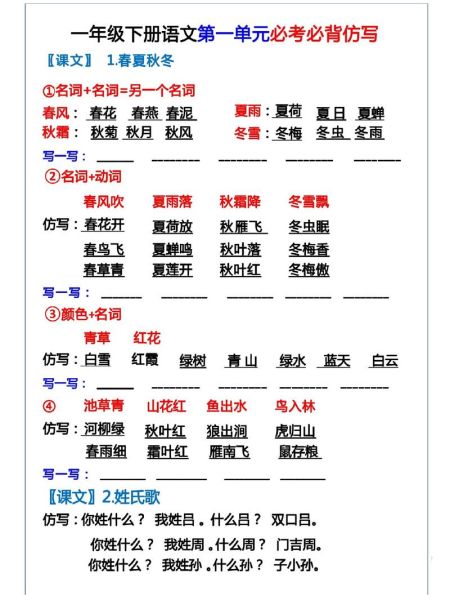 仿写词语有哪些_如何快速仿写词语