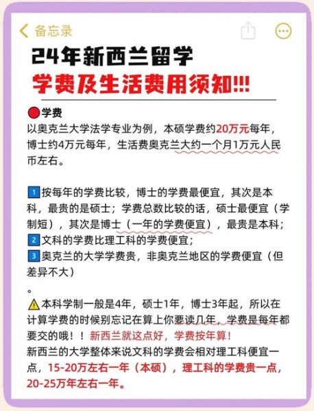 新西兰移民多少钱_2024费用清单