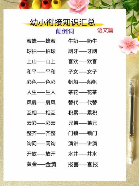 幼儿活动表现词语有哪些_如何正确运用