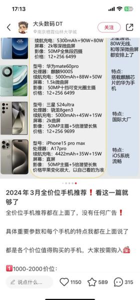 一个手机多少钱_2024年买手机预算怎么定