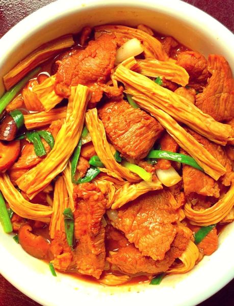 红烧腐竹怎么做好吃_家常红烧腐竹的做法步骤