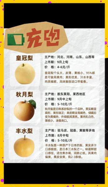 什么样的梨好吃_如何挑选新鲜多汁的梨