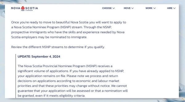 ns省移民条件_如何申请ns省提名