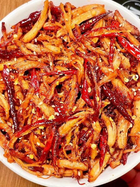 麻辣鸡丝怎么做_麻辣鸡丝的做法大全