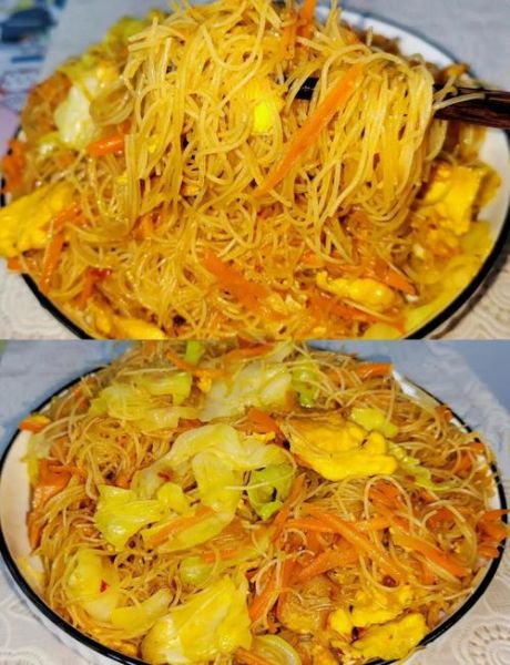 炒米粉的家常做法_怎么炒不粘锅