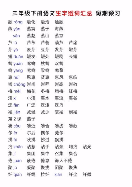 ww组词语有哪些_ww开头常见词语大全