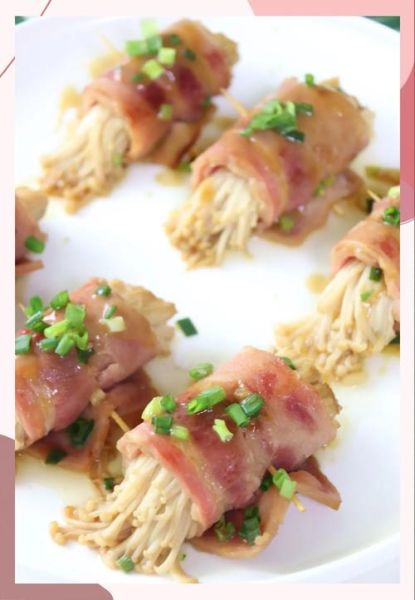 培根卷金针菇怎么做_培根卷金针菇需要焯水吗