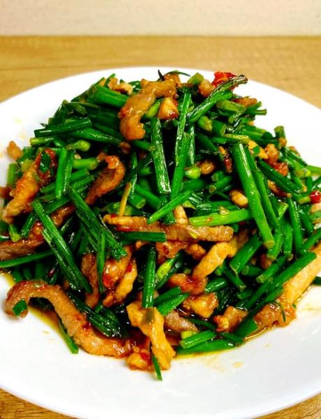韭菜炒肉怎么炒好吃_韭菜炒肉的家常做法