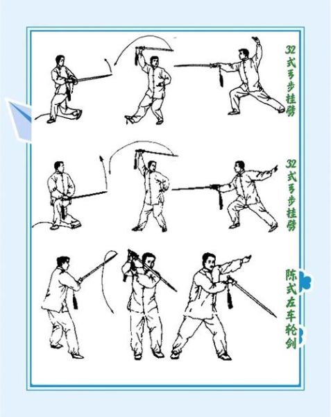 太极剑入门教学_太极剑基本动作要领