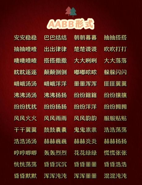 太阳词语AABB式有哪些_如何快速记忆