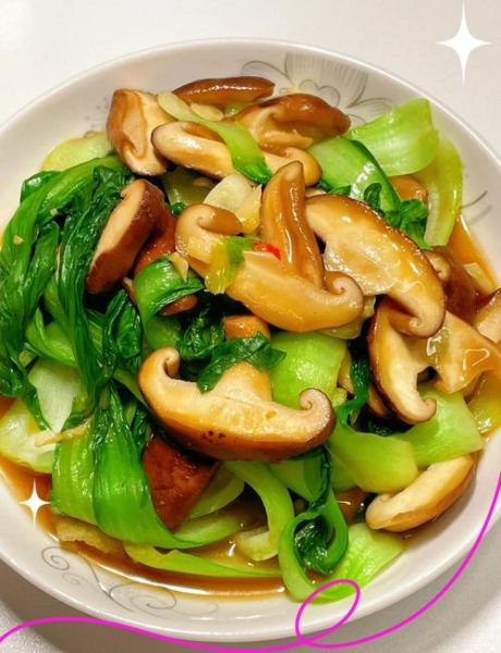 香菇炒油菜怎么做_香菇炒油菜用焯水吗