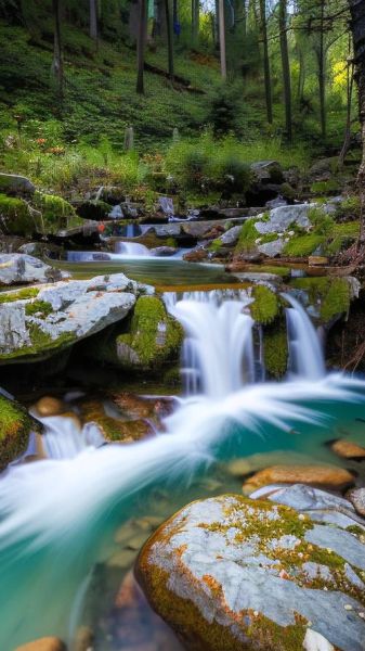 流水美景怎么拍_流水美景在哪里看