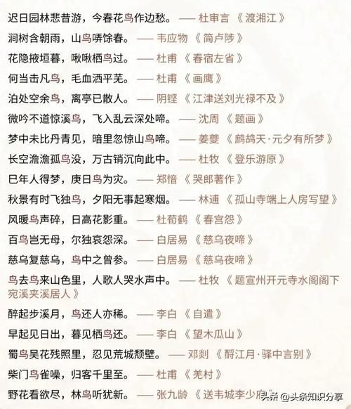 花鸟能组成哪些词语_花鸟词语大全