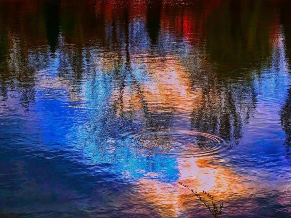 水上倒影怎么拍_水面倒影构图技巧