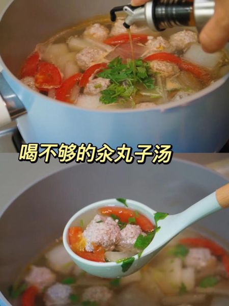 生汆丸子汤的家常做法_丸子不散的秘诀
