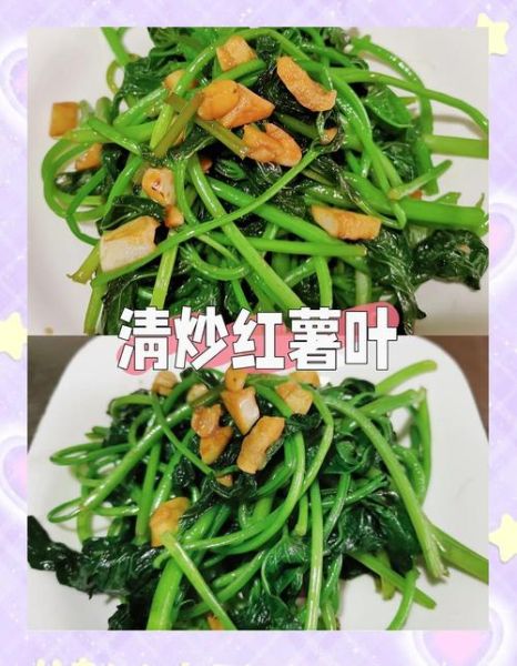 地瓜叶怎么炒好吃_地瓜叶的做法大全