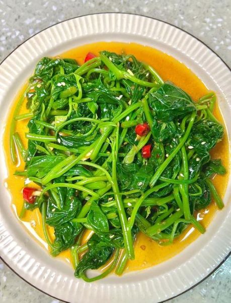 地瓜叶怎么炒好吃_地瓜叶的做法大全