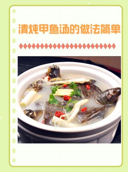 甲鱼汤怎么炖才没腥味_甲鱼汤放什么去腥提鲜