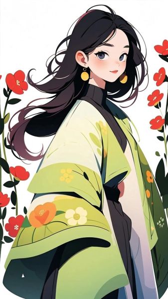 卡通女孩手机壁纸哪里找_如何设置高清无水印