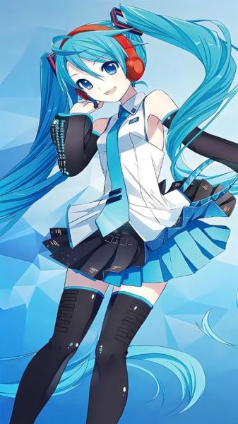 初音未来手机壁纸哪里下载_如何设置高清无水印