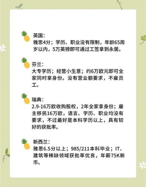 如何移民_移民条件有哪些