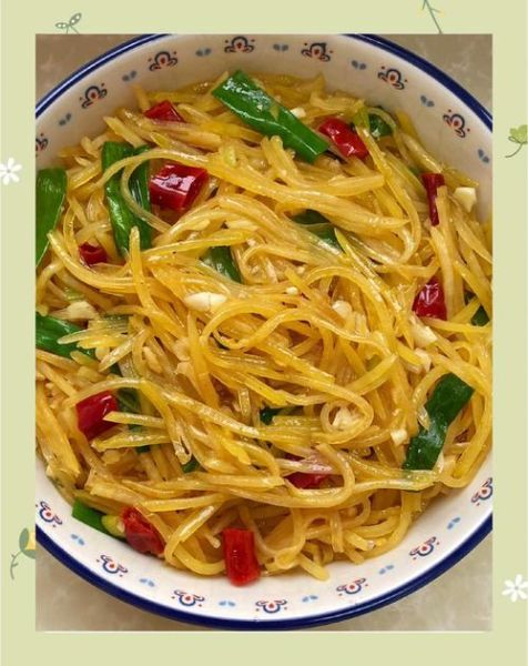 酸辣土豆丝怎么做才脆_酸辣土豆丝家常做法