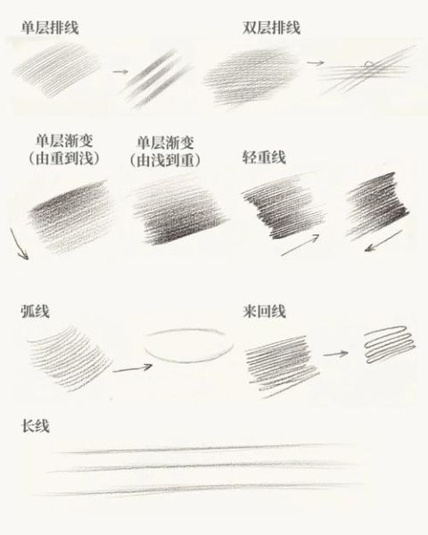 学素描需要哪些工具_素描初学者怎么练线条