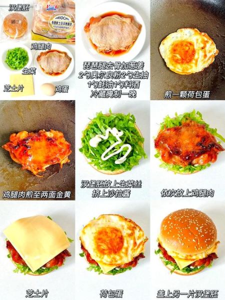 汉堡怎么做_汉堡肉饼怎么煎才嫩
