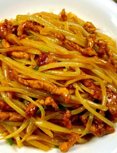土豆炒肉丝怎么炒才脆嫩_家常做法步骤详解