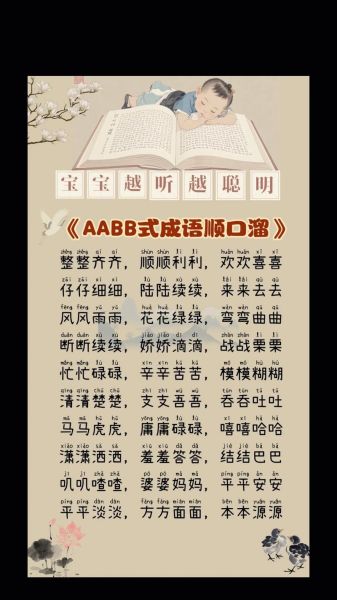 AABB词语有哪些_如何快速记忆AABB词语