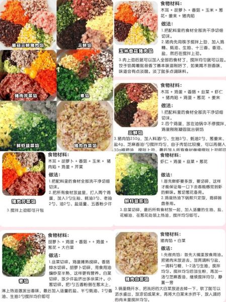 饺子馅怎么调好吃_饺子馅做法大全