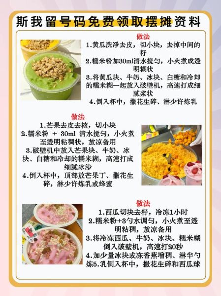 冰浆的做法_冰浆配方比例是多少