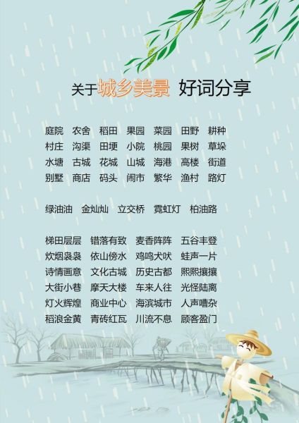 农田的词语有哪些_农田的词语怎么分类