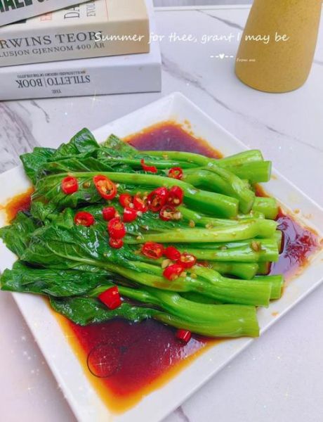 盐水菜心怎么做_盐水菜心焯水几分钟