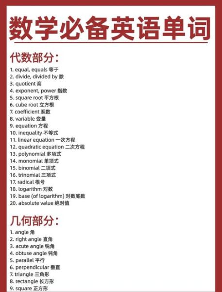 数学好词语有哪些_如何运用数学好词语提升写作