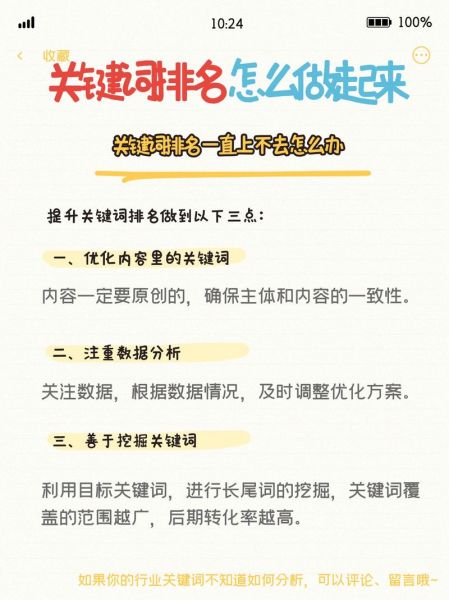 如何优化网站SEO_提升关键词排名的方法