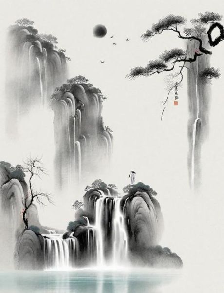 墨画意境如何表现_墨画美在何处