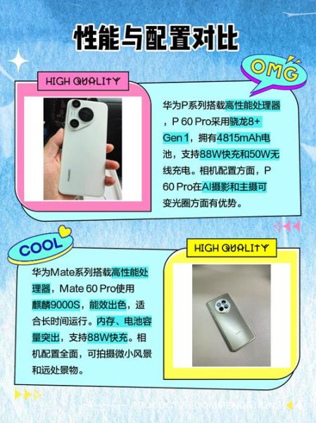 华为mate和p系列区别_怎么选