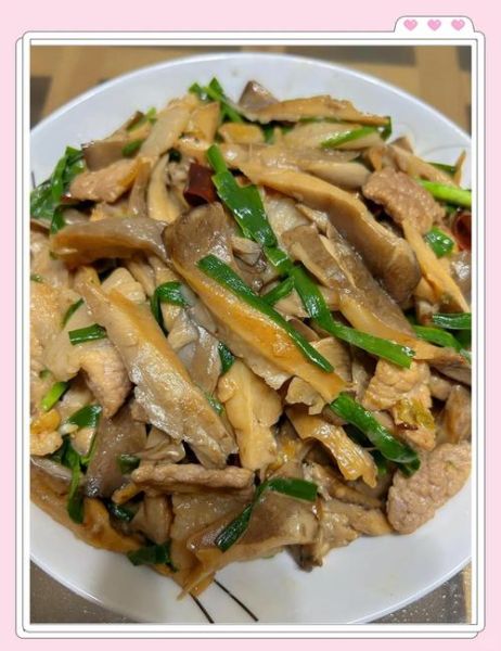 肉炒蘑菇怎么炒好吃_家常肉炒蘑菇的做法步骤