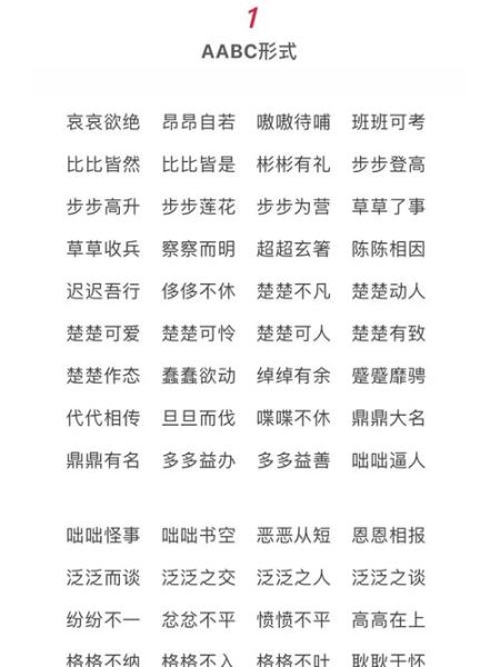 春天有哪些Aabc词语_怎么用Aabc词语写春天