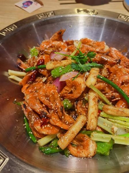 干锅虾的家常做法_干锅虾怎么做才入味