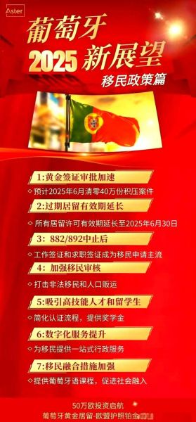 葡萄牙投资移民新政策_2024最新申请条件