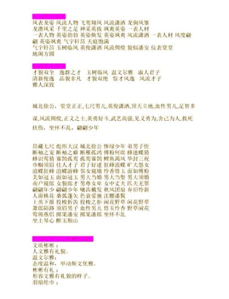 描写五官的词语有哪些_如何生动刻画人物外貌