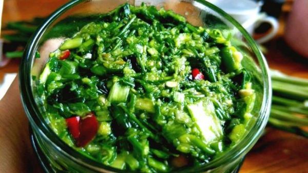 韭菜花怎么腌制_韭菜花酱的做法