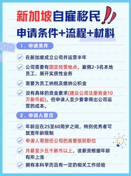 新加坡移民条件_如何申请新加坡永久居民