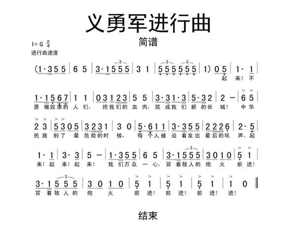 国歌歌词含义_如何理解义勇军进行曲
