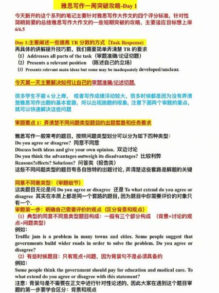 技术移民雅思写作要求_如何突破7分