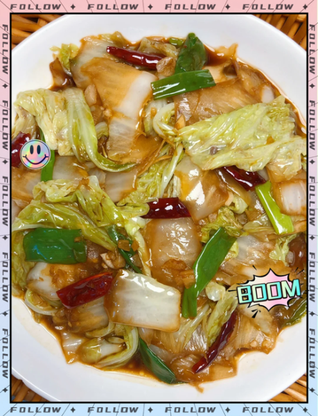 炒醋溜白菜的家常做法_醋溜白菜怎么炒才脆