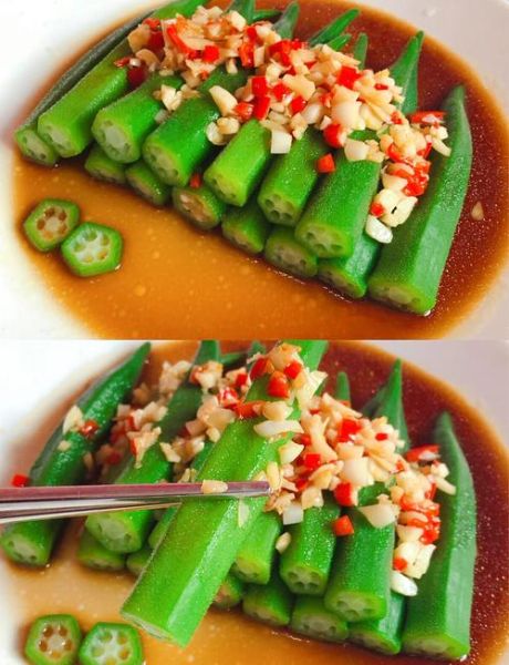 蒜蓉秋葵怎么做_秋葵焯水几分钟才脆嫩