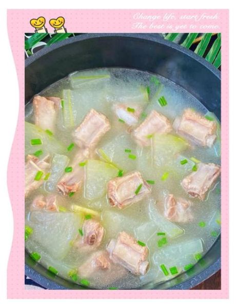 冬瓜排骨汤怎么炖好喝_冬瓜排骨焯水几分钟